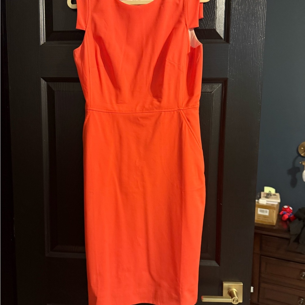 J. Crew Vibrant Red Mini Dress